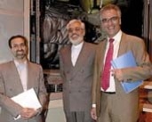 Ambassadörsbesök när Alstom skickade sin stororder till Iran