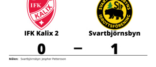 Jespher Pettersson målskytt när Svartbjörnsbyn sänkte IFK Kalix 2