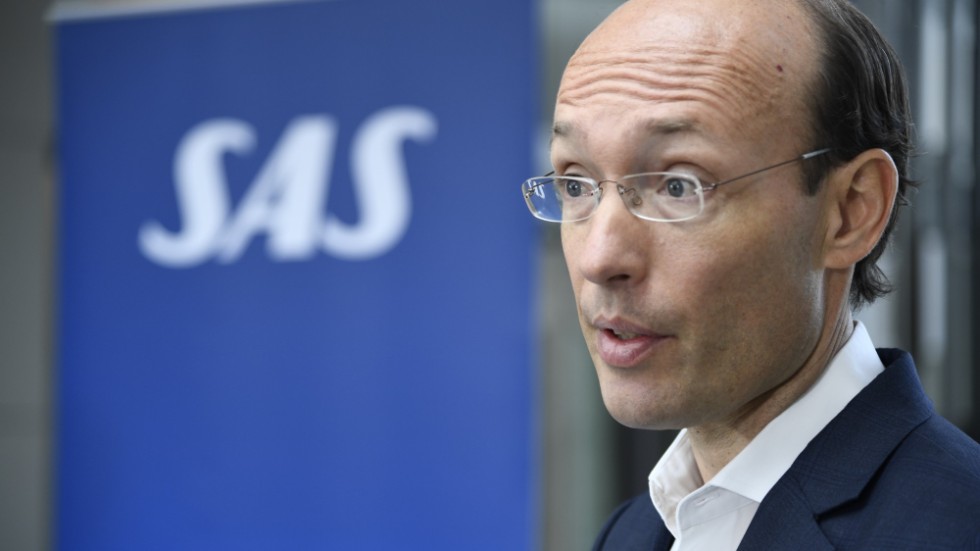 Anko van der Werff, VD och koncernchef för SAS. Arkivbild.