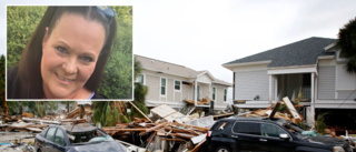 Maria, 51, från Eskilstuna en hårsmån från rekordorkanen i Florida: "Det är fruktansvärda bilder"