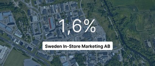 Omsättningen tar fart för Sweden In-Store Marketing AB - steg med 26,3 procent