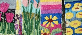 Norrbottens färger målade i garn