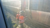 Tåg evakueras efter fordonsfel