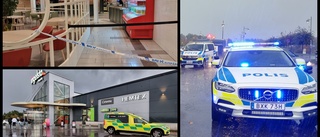LIVE: Polisen utreder mordförsök på galleria i Norrköping • En person förd till sjukhus