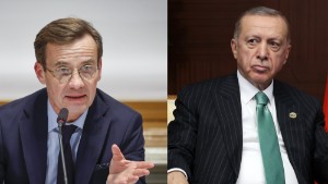 Klart: Kristersson och Erdogan i Natomöte