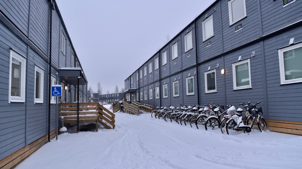 Student accommodation at Campus Skellefteå.