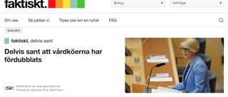 Fakta är faktiskt ingen åsikt