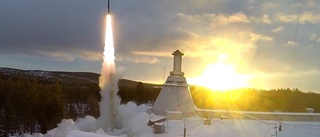 Svensk raket skapade mäktigt ljussken