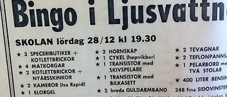 50 år sedan: Spela Bingo! Fantastiska priser!