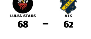 Stark seger för Luleå Stars i toppmatchen mot AIK