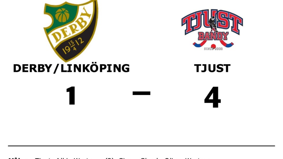 Derby Linköping BK förlorade mot Tjust Bandy