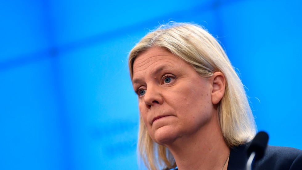 Magdalena Andersson fick information om interna diskussioner i Miljöpartiet om budgeten från M, KD och SD i förra veckan, enligt MP. Arkivbild.