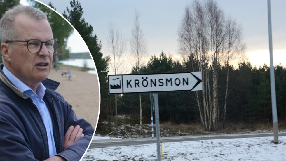 Kommunen fortsätter att subventionera priset på tomterna på Krönsmon i ett år till. "Vi vill ju höja - nån gång" säger Jacob Käll (C).