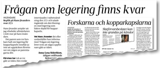 Granskningen av förvaret fortsätter