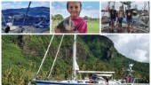 Östgötafamilj på världsomsegling: "Batterierna la av på öppet hav – då var vi riktigt rädda"