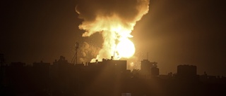 Israel attackerar Gaza efter raketavfyrningar