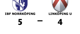 IBF Norrköping avgjorde mot Linköping U i tredje perioden