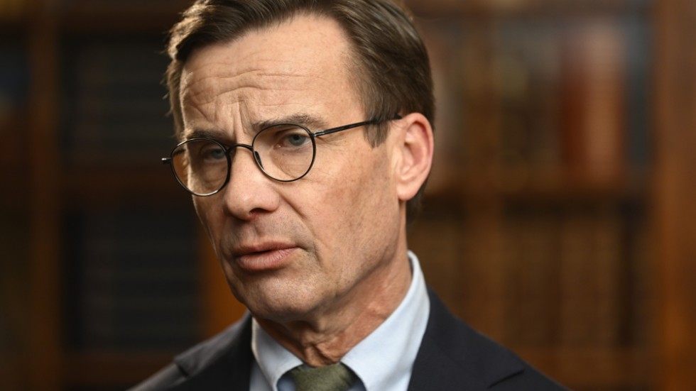 Statsminister Ulf Kristersson (M). Arkivbild.