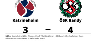 Niklas Eriksson och Ville Hämäläinen målskyttar när Katrineholm förlorade