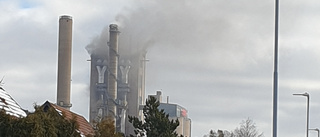 Rökutveckling – utan eld – i Slitefabriken