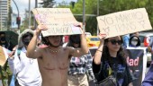Transkvinnor i hbtq-demonstration i Ecuador