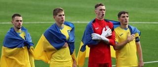 Fotbollen ger andrum från kriget – Ukrainas P18-landslag på plats i Norrköping för att spela EM-kval: "Den här segern är för folket"