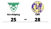 Cliff besegrade Norrköping i division 1 Semi off herr