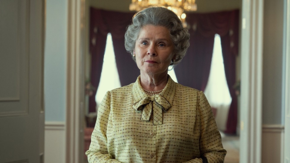 Imelda Staunton tar över rollen som drottning Elizabeth. Pressbild.