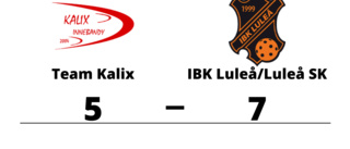 Seger för IBK Luleå/Luleå SK i tidiga seriefinalen mot Team Kalix