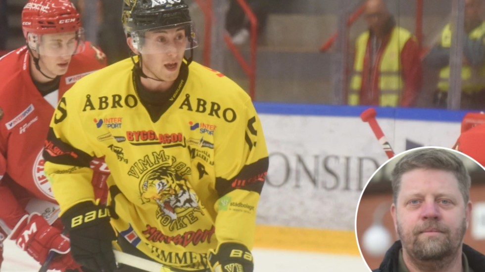 Anton Carlsson har valt att förlänga sitt kontrakt med Vimmerby Hockey. Något som gläder sportchefen Pelle Johansson.