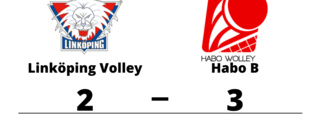 Linköping Volley föll mot Habo B i avgörande set