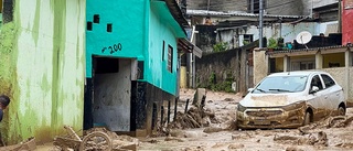 Många döda efter skyfall i Brasilien