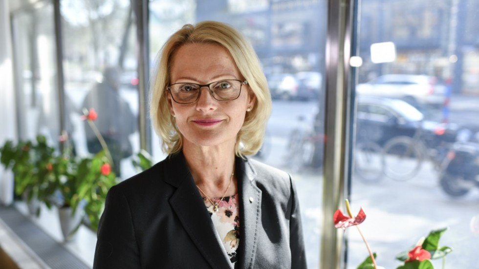 Heléne Fritzon är de svenska socialdemokraternas gruppledare i Europaparlamentet.
