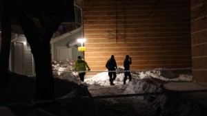 Skjutning mot bostad i Uppsala – polisinsats i området