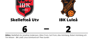 Linus Grönlund och Theo Sundin målskyttar när IBK Luleå förlorade