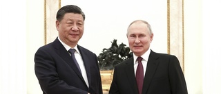 Putin välkomnade Xi till Kreml