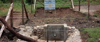 De instiftade vattenkälla i Kenya
