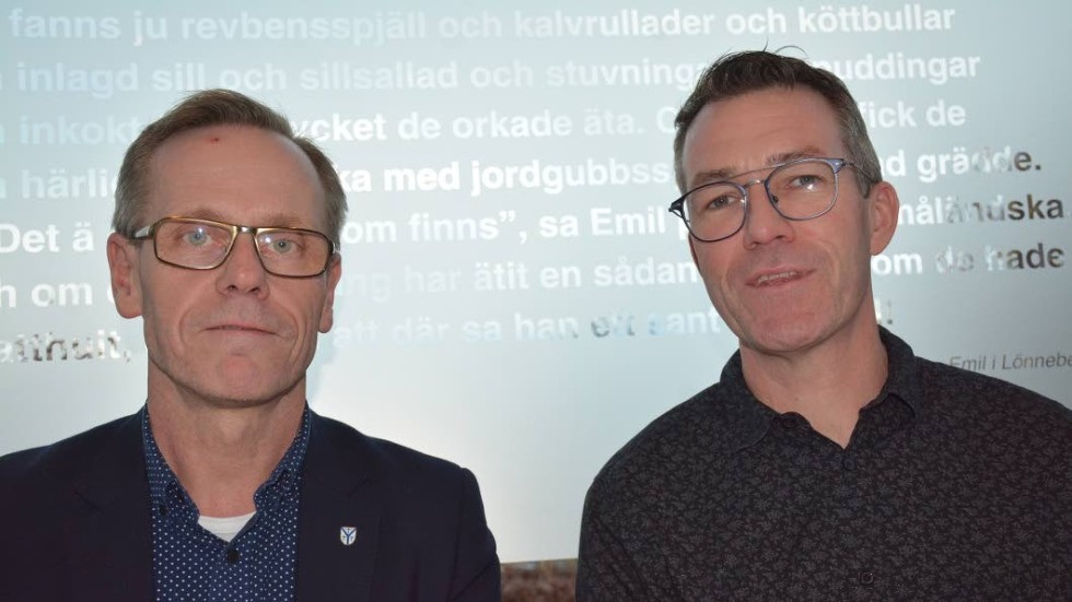 Tommy Persson, Emmaboda kommun och Anders Degerman, Vimmerby kommun.