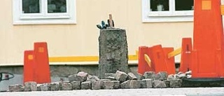 Bara svensk sten på Vimmerbys gator