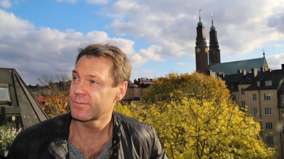 Ljust. Niklas Ekdal ser ljust på framtiden. Här på sin balkong i Hornstull med Högalidskyrkan i bakgrunden.