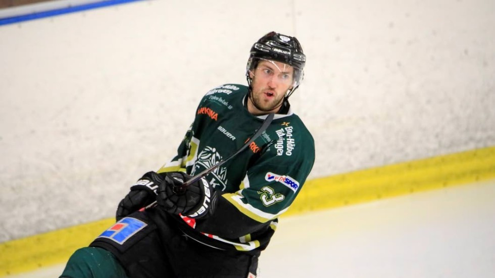 Jesper Bärgård är klar för spel i Vimmerby Hockey kommande säsong.