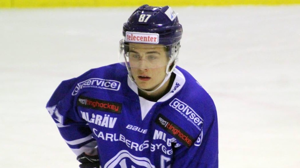 Christoffer Velaner gjorde två mål mot Åseda.