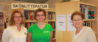 Lena Einhorn, aktuell med romanen "Geniet från Breslau", på Hultsfreds bibliotek