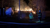 Sommarstuga förstörd i brand utanför Trosa