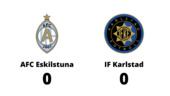 Mållöst när AFC Eskilstuna tog emot IF Karlstad