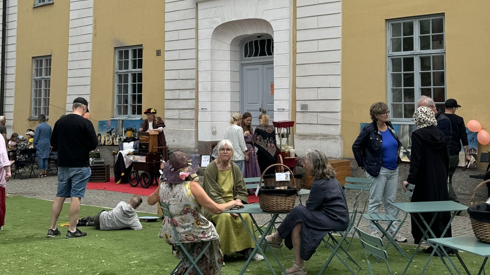 Satsningen Levande torg med bland annat Maria Gripes värld lockade fler än 4 000 besökare, skriver insändarskribenterna. Arkivbild