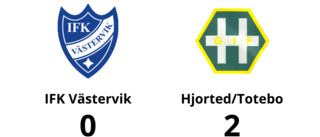 Hjorted/Totebo segrade i toppmötet mot IFK Västervik