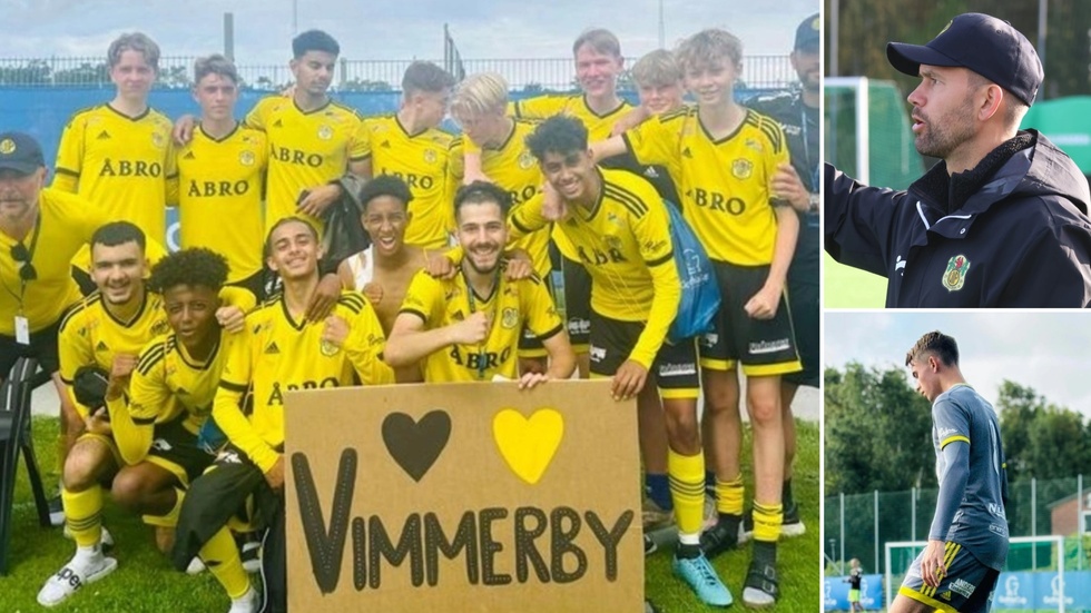 Vimmerby IF:s P16-lag har åkt ur Gothia Cup efter en storförlust mot isländska HK.