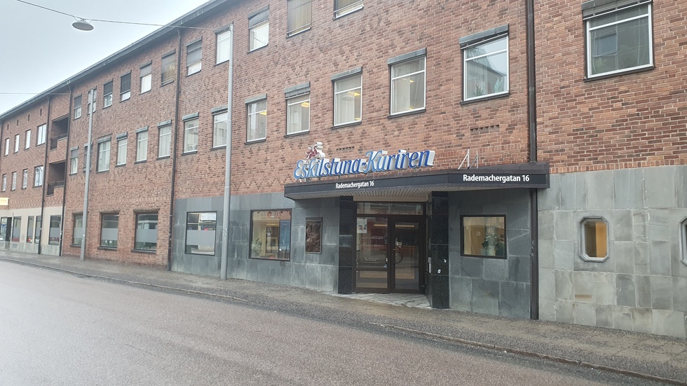 Eskilstuna-Kurirens redaktion på Rademachergatan i centrum.
