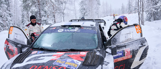 Svenska rallyt: Favoriterna fastnade i snödrivor